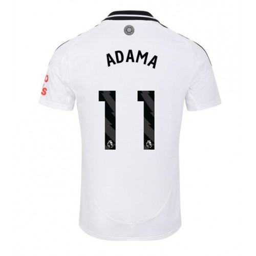 Fotbalové Dres Fulham Adama Traore #11 Domácí 2024-25 Krátký Rukáv